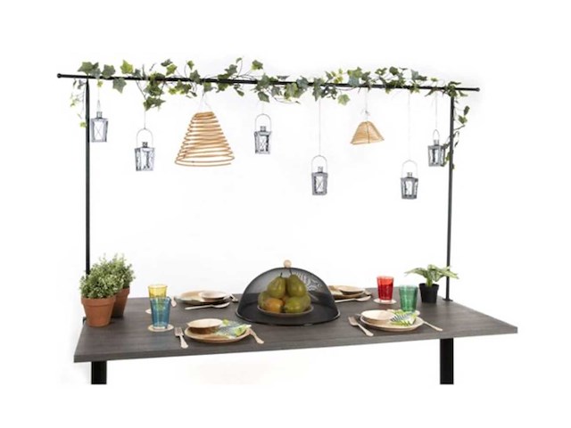 Esschert design - tafeldecoratieklem zwart (25x) - afbeelding 1 van  3