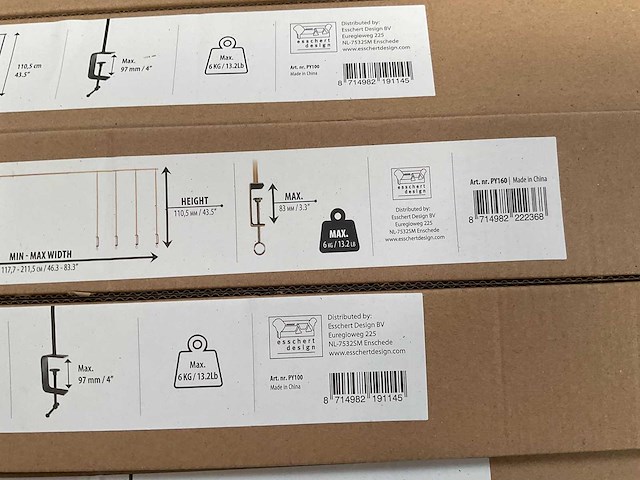 Esschert design - tafeldecoratieklem zwart (25x) - afbeelding 3 van  3