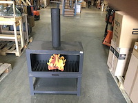 Esschert design - terrashaard + hout opslag - afbeelding 1 van  2