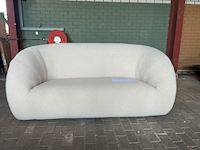Essen 2,5-zitsbank bouclé beige, cosmopolitan design - afbeelding 1 van  4
