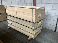 Essenhouten balk (369x) - afbeelding 1 van  6