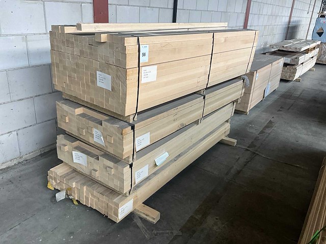 Essenhouten balk (369x) - afbeelding 3 van  6