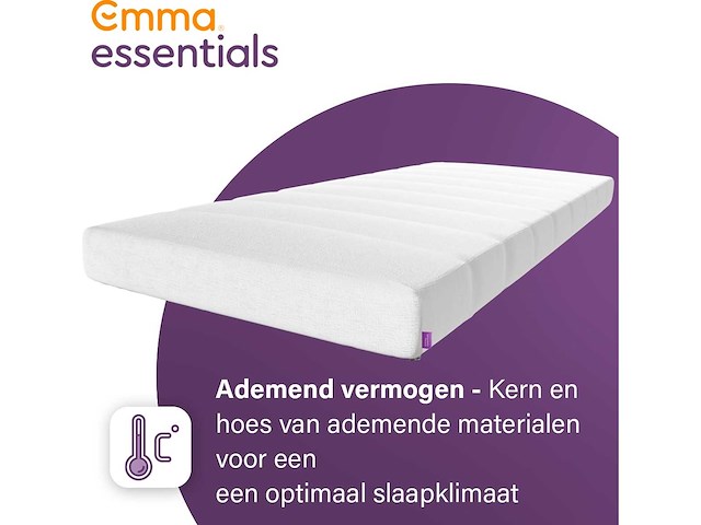 Essential by emma - 140x200 - matras - afbeelding 4 van  4