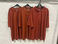 Essentials polo - bruin - heren (22x) - afbeelding 1 van  4