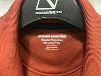 Essentials polo - bruin - heren (22x) - afbeelding 3 van  4