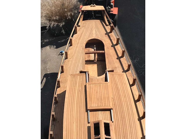Essex smack replica zeiljacht (ca. 90% afgebouwd) met nieuwe vetus-motor, transportbok en toebehoren - afbeelding 10 van  58