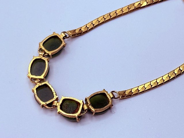 Estate inheritance armband met stenen - n.f.s. - afbeelding 4 van  5