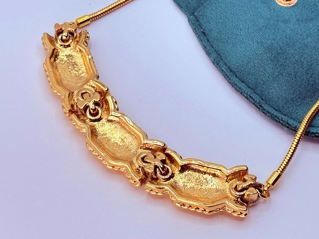 Estate inheritance collier met stenen - n.f.s. - afbeelding 3 van  6