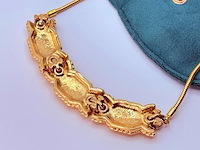 Estate inheritance collier met stenen - n.f.s. - afbeelding 3 van  6