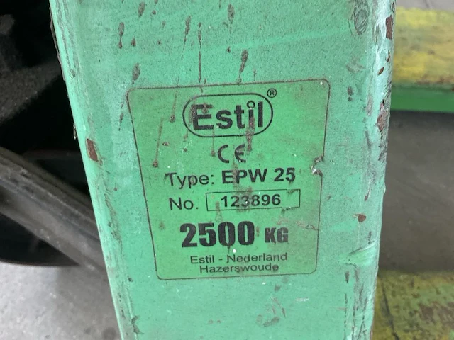 Estil epw 25 handpalletwagen - afbeelding 4 van  4