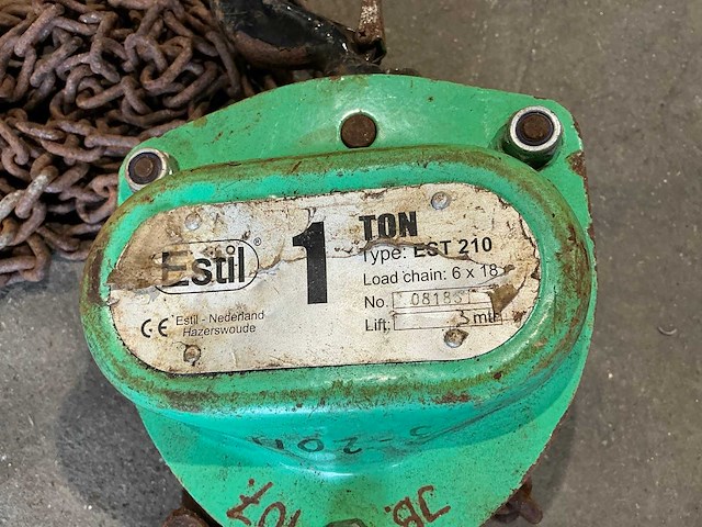 Estil est210 kettingtakel - afbeelding 4 van  4