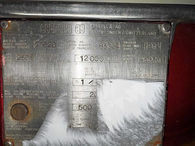 Estrella ag - nutche filter - 1984 - afbeelding 5 van  8