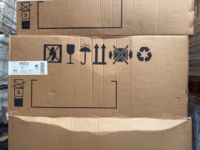 Esty wandschouwkap 3471 90cm - afbeelding 2 van  2