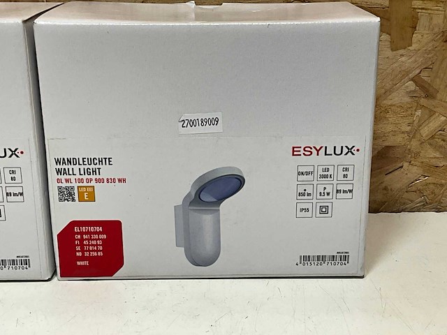 Esylux wandlamp (2x) - afbeelding 1 van  4