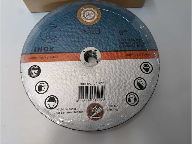 Et - slijpschijf 230mm (60x) - afbeelding 2 van  7