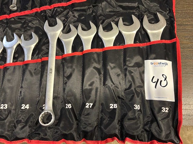Et quality tools steek- en ringsleutel set - afbeelding 2 van  5