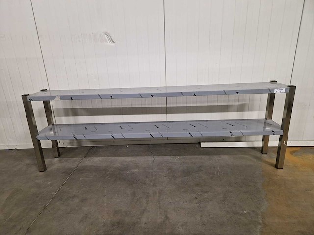 Etagère dubbel - 200 cm - afbeelding 1 van  1