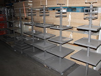 Etagere winkeldisplay verstelbaar6 stuks - afbeelding 3 van  11