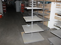 Etagere winkeldisplay verstelbaar6 stuks - afbeelding 4 van  11
