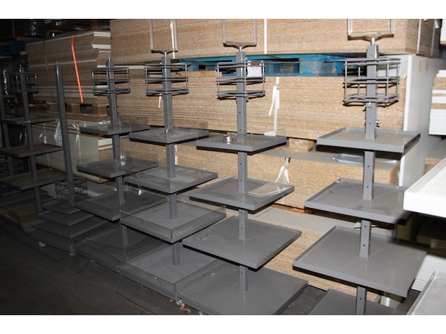 Etagere winkeldisplay verstelbaar6 stuks - afbeelding 7 van  11