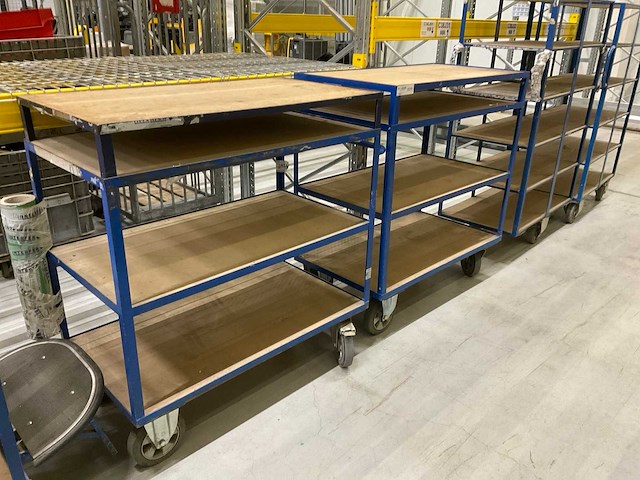 Etagewagen (2x) - afbeelding 1 van  4