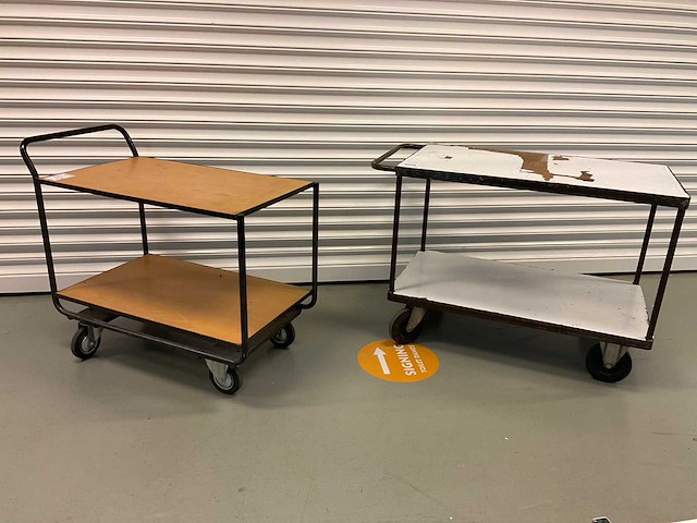 Etagewagen (2x) - afbeelding 1 van  7