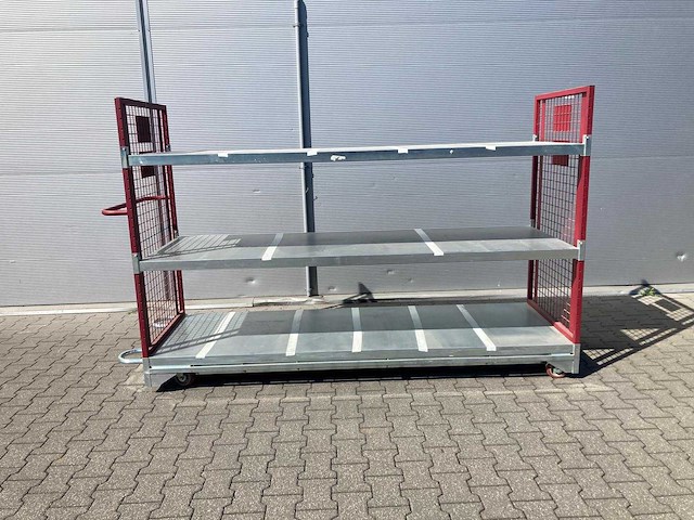 Etagewagen 3 etages 240x80x160cm - afbeelding 1 van  5