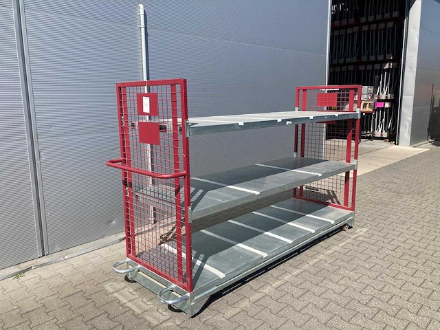 Etagewagen 3 etages 240x80x160cm - afbeelding 2 van  5