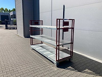 Etagewagen 3 etages 240x80x160cm - afbeelding 5 van  5