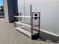 Etagewagen 3 etages 240x80x160cm - afbeelding 2 van  6