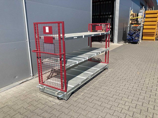 Etagewagen 3 etages 240x80x160cm - afbeelding 5 van  6
