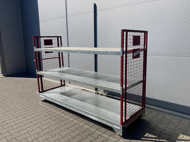 Etagewagen 3 etages 240x80x160cm - afbeelding 2 van  5