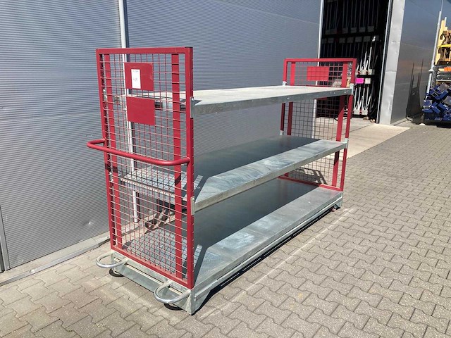 Etagewagen 3 etages 240x80x160cm - afbeelding 3 van  5