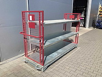 Etagewagen 3 etages 240x80x160cm - afbeelding 3 van  5