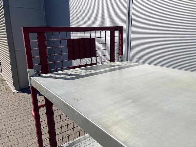 Etagewagen 3 etages 240x80x160cm - afbeelding 5 van  5