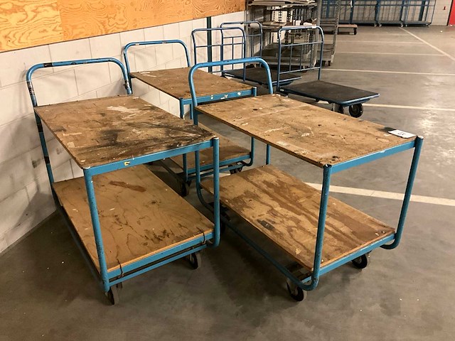 Etagewagen (3x) - afbeelding 1 van  3