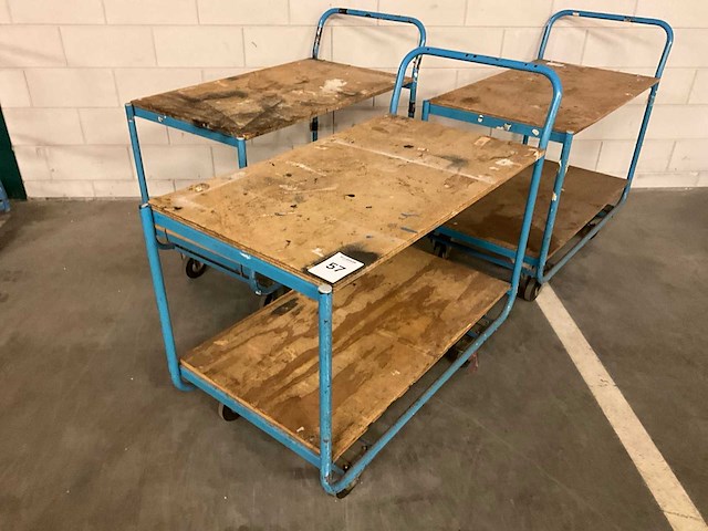 Etagewagen (3x) - afbeelding 2 van  3