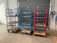 Etagewagen (3x) - afbeelding 1 van  3