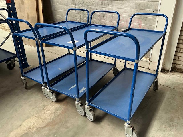 Etagewagen (3x) - afbeelding 1 van  3