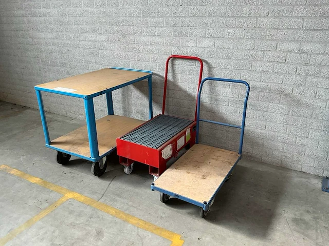Etagewagen en plateauwagen - afbeelding 7 van  20