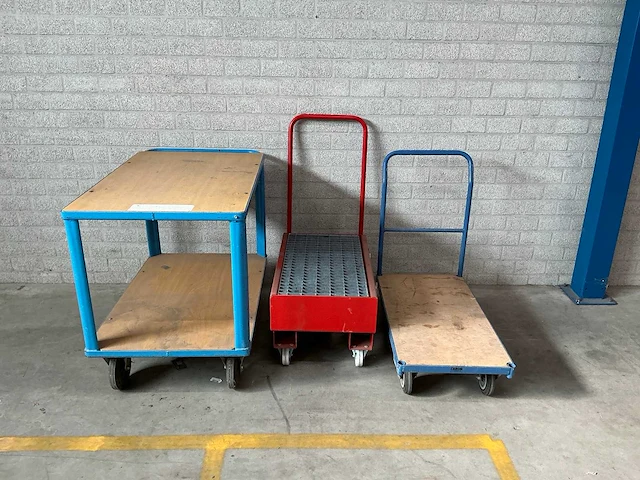 Etagewagen en plateauwagen - afbeelding 13 van  20