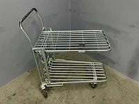 Etagewagen /multifunctionele winkelwagen (2x) - afbeelding 6 van  7
