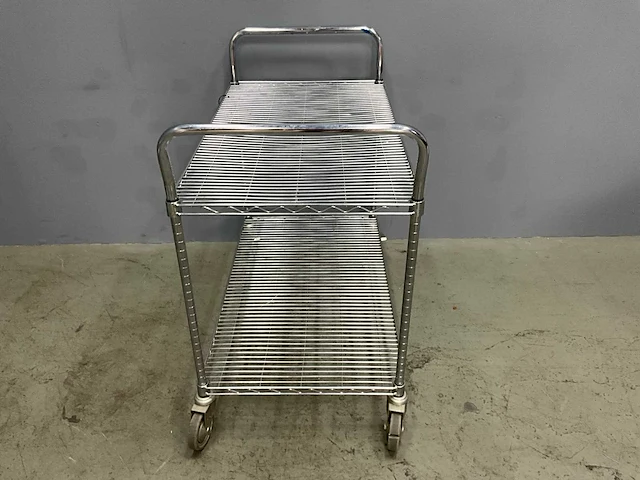 Etagewagen /multifunctionele winkelwagen (2x) - afbeelding 1 van  7