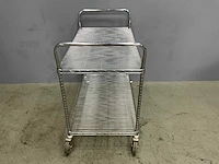 Etagewagen /multifunctionele winkelwagen (2x) - afbeelding 1 van  7