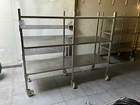 Etagewagen rvs - afbeelding 1 van  7