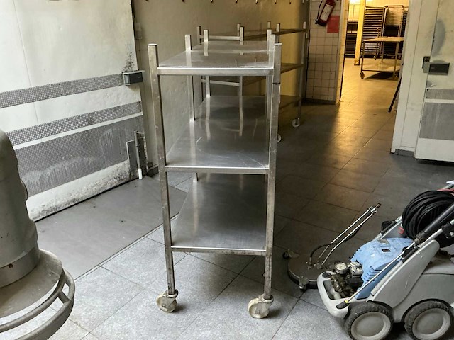 Etagewagen rvs - afbeelding 5 van  7