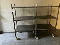 Etagewagen rvs - afbeelding 2 van  7