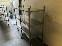 Etagewagen rvs - afbeelding 3 van  7