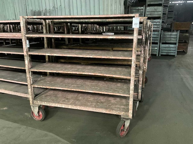 Etagewagens (10x) - afbeelding 7 van  8