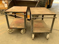 Etagewagens en werktafel - afbeelding 3 van  8